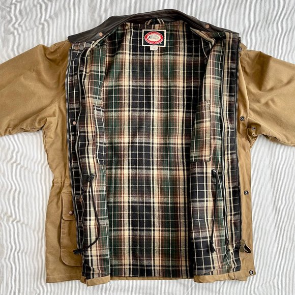 Australian Outback Vintage Oilskin Field Jacket - Picture 7 of 14